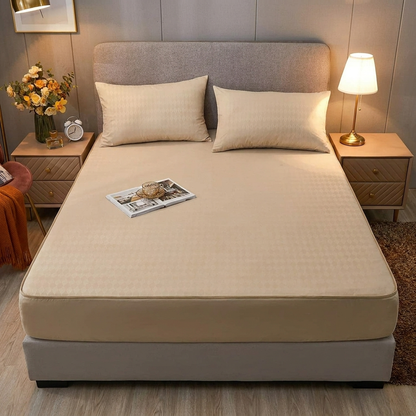 ZipSheet™ — Zip-On Bed Sheet Set