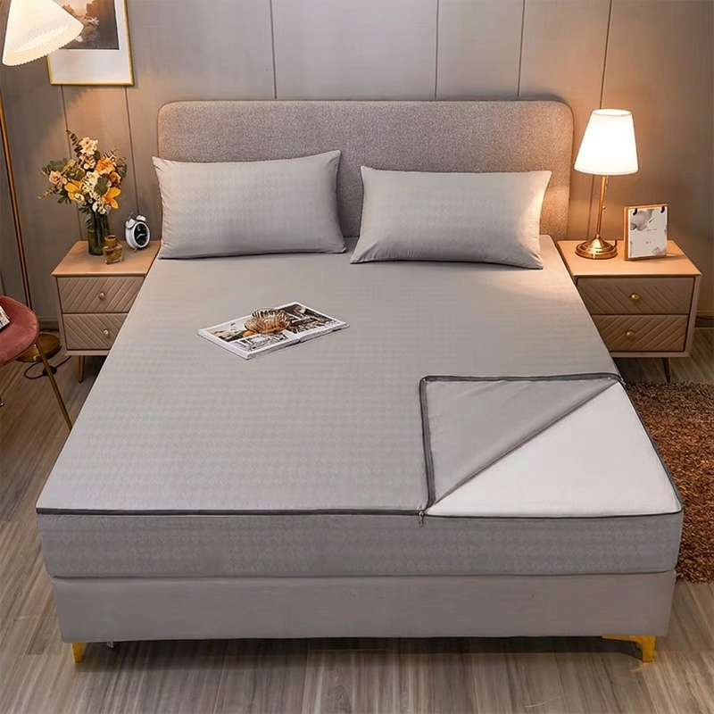 ZipSheet™ - Zippered Fitted Sheet