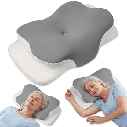 Ergonomic pillow for side sleepers
